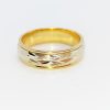9ct Yellow & White Gold Ring