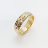9ct Yellow & White Gold Ring - Image 2